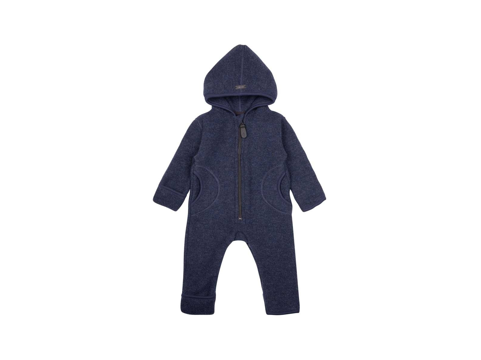 PURE PURE by Bauer Baby und Kinder Overall Zipper marine Gr.62/68