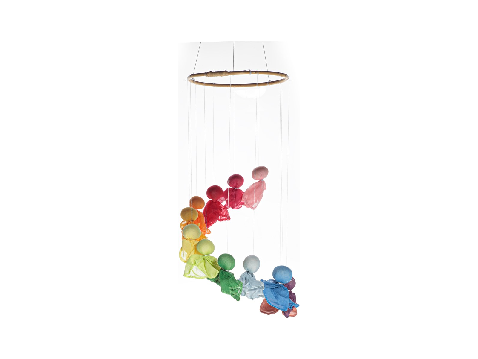 Baby Mobile Feentanz, Regenbogenfarben 12 Feen