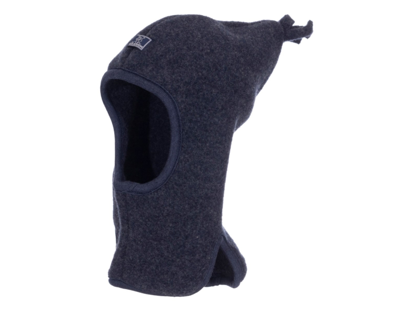 Pickapooh Baby und Kinder Schlupfmütze Mara Bio-Schurwolle Fleece marine Gr.52
