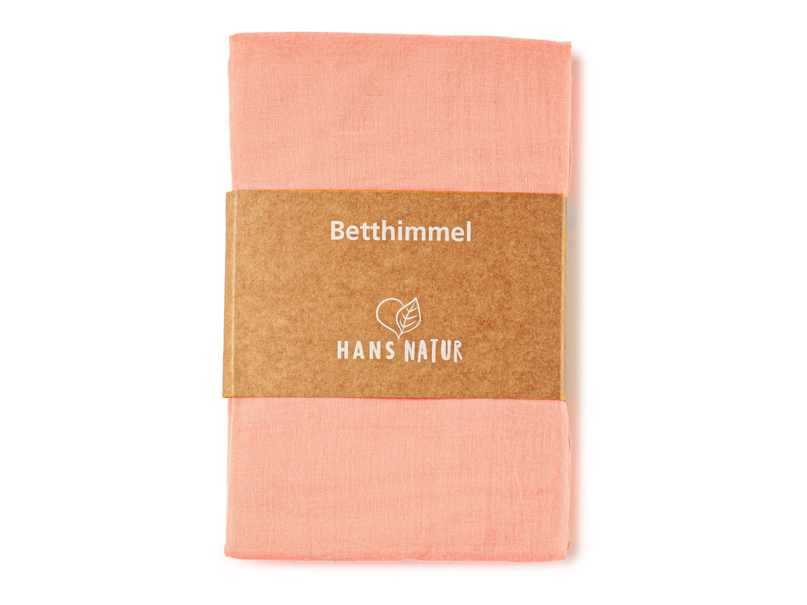 Betthimmel Baldachin Bio-Baumwolle rosa 115 x 300 cm