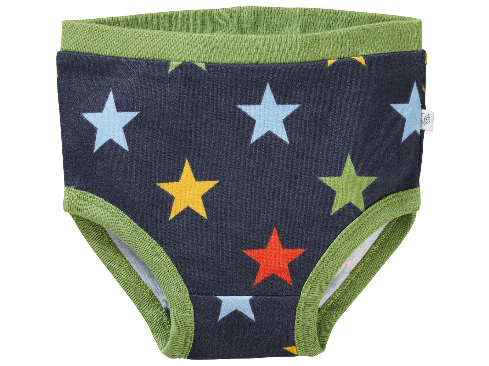 Kinder Slip BioBaumwolle Stern Blau, Gr. 74/80