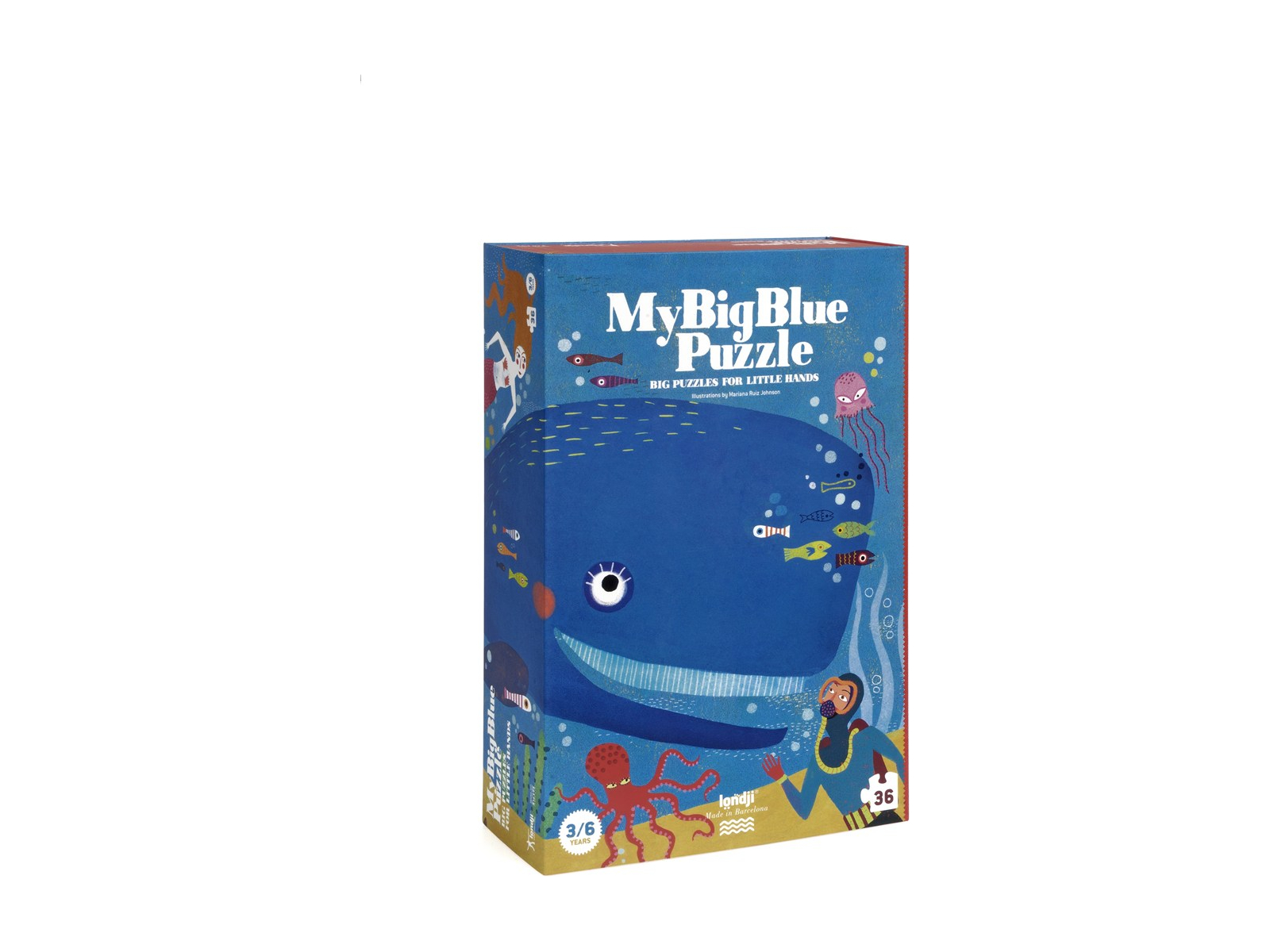 My big Blue Puzzle 36 Teile