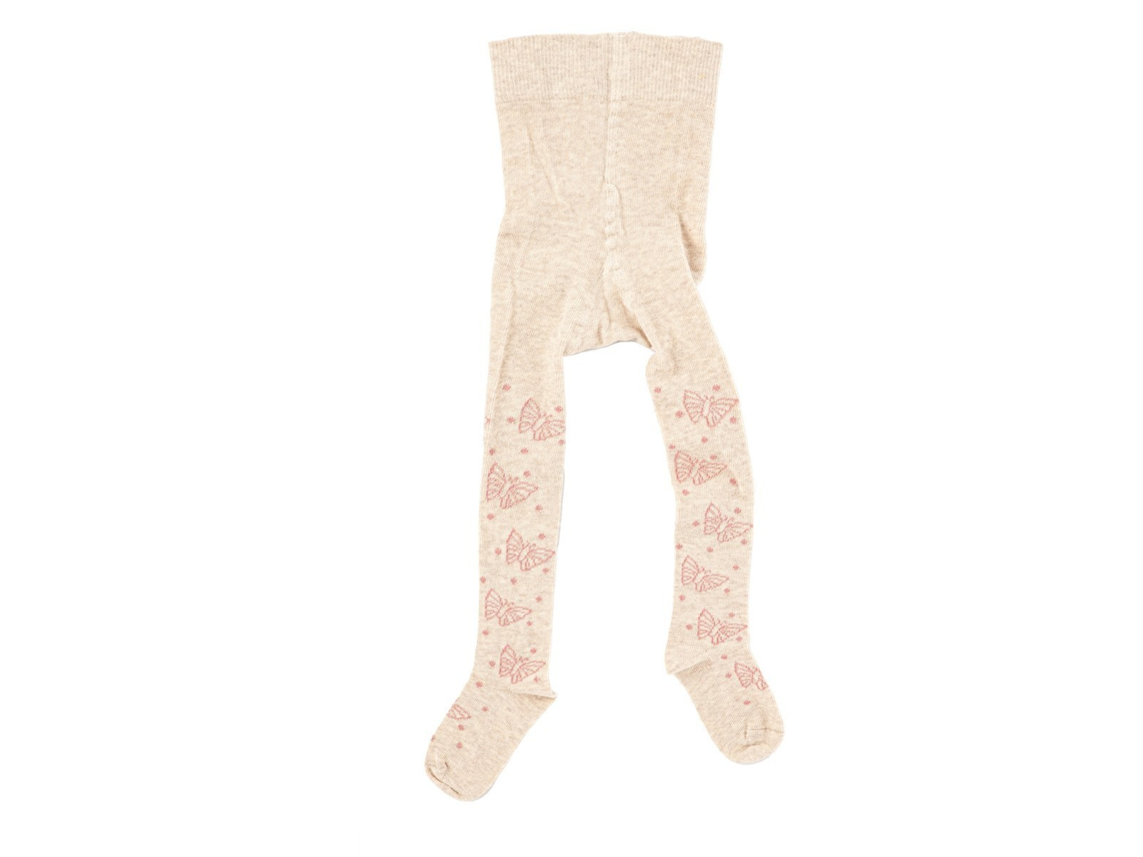 Babystrumpfhose Baumwolle (kbA) beige-melange Gr. 01