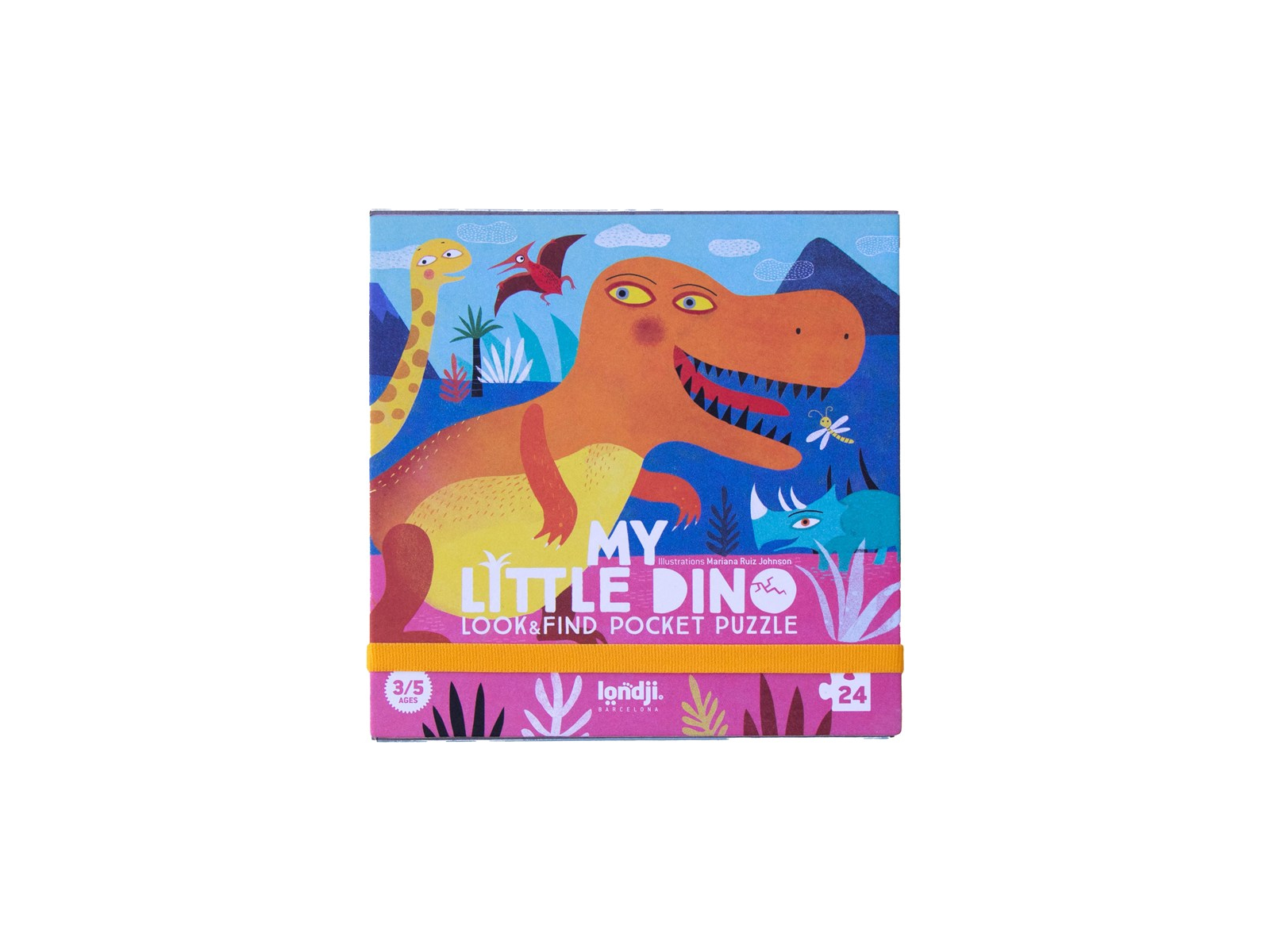 Pocket Puzzle my little Dino 24 Teile