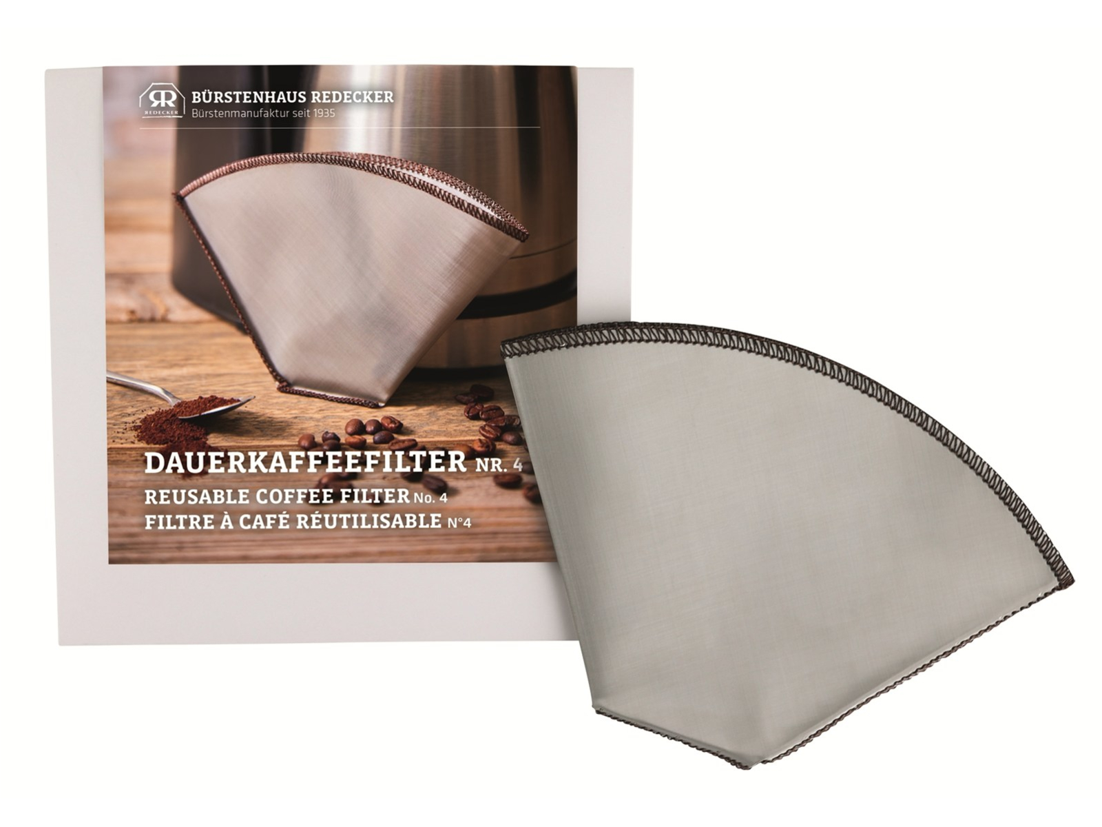 Dauerkaffeefilter Seitenlänge: 10,5 cm