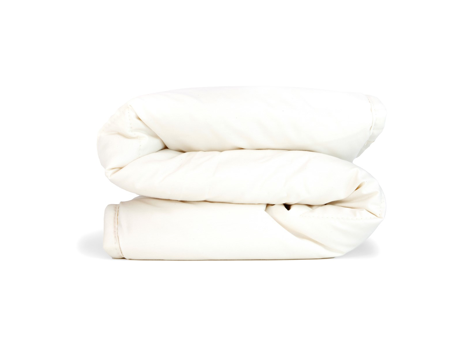 Baby- und Kinderbettdecke Schafschurwolle waschbar 80 x 80 cm, 260 g (Duo-Winter), Perkal-Inlett