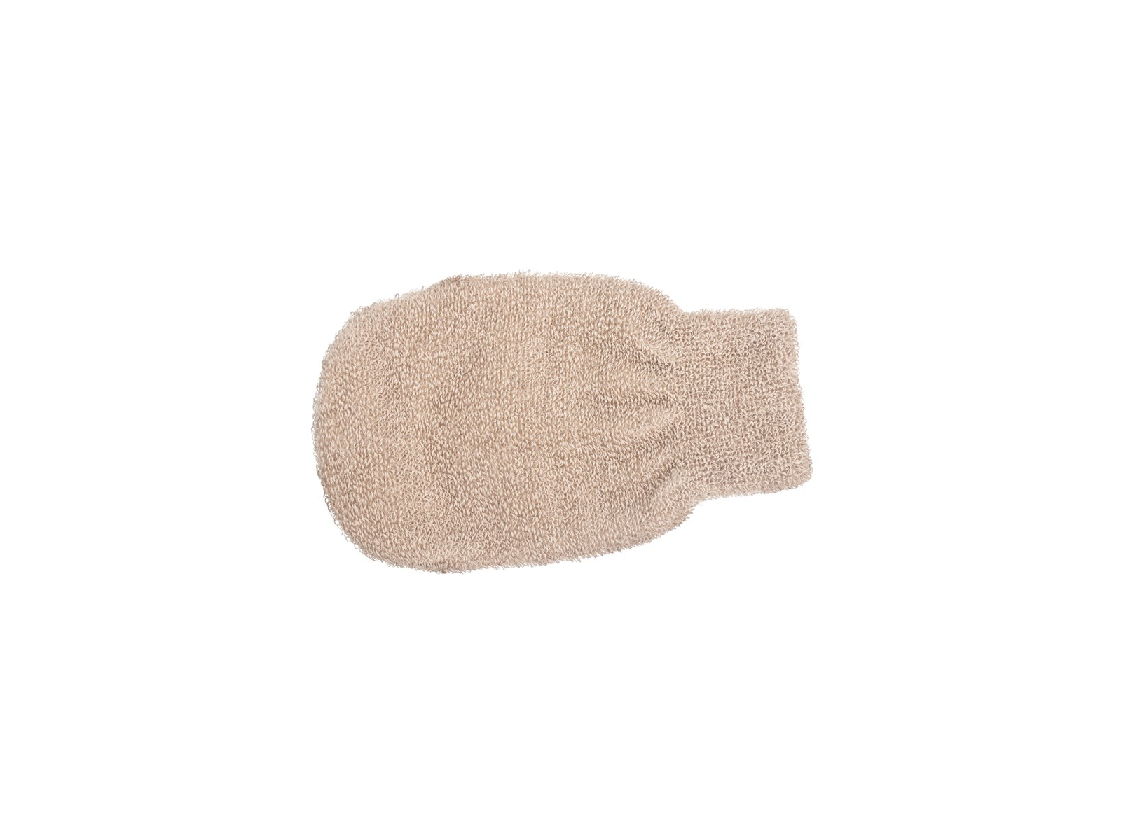 Kost Kamm Massagehandschuh, Leinen gestrickt