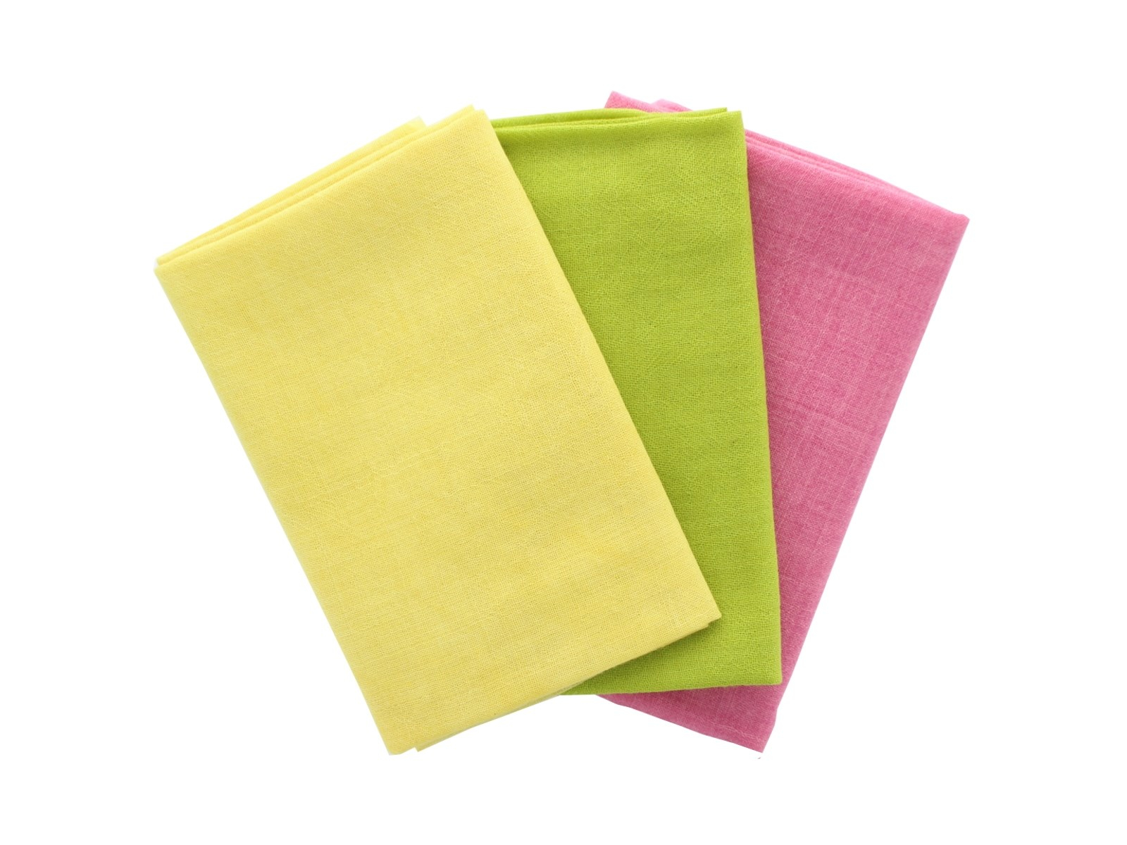Jahreszeitentücher 3er-Set 100% Schurwolle (kbT), 75 x 75 cm Frühling