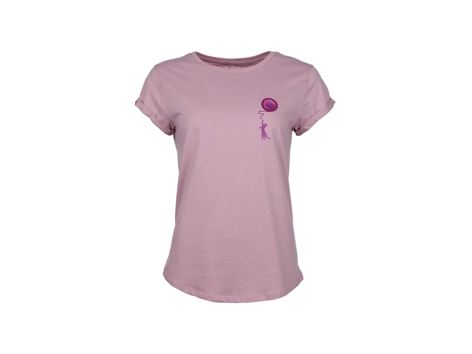 Damen T-Shirt "Knäuel PÄP" maiämi pink S