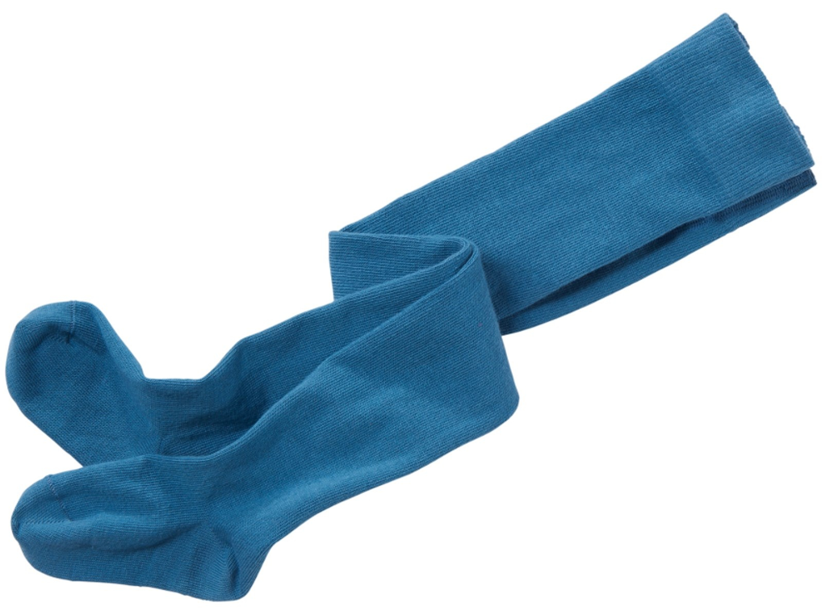Feine Kinder Strumpfhose Baumwolle (kbA) polarblau Gr.7-8