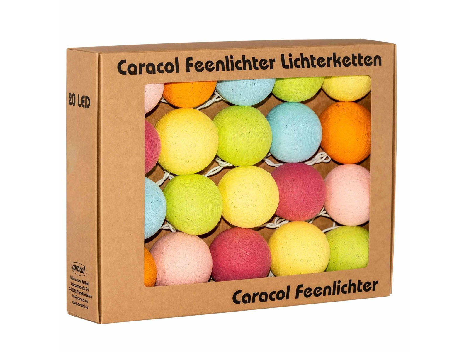 Kugel-Lichterkette Spring
