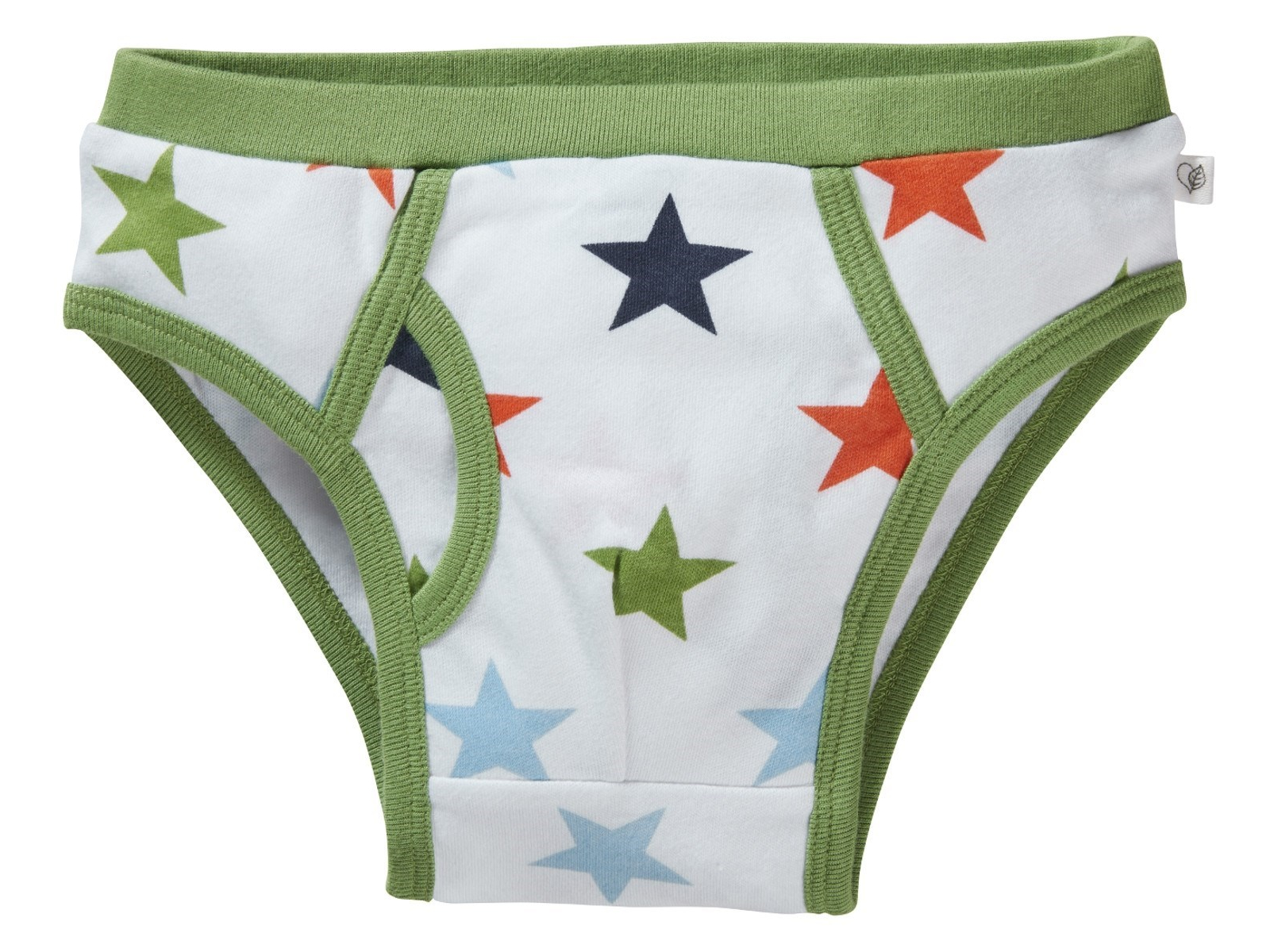 Jungen Slip BioBaumwolle Stern Weiß, Gr. 98/104