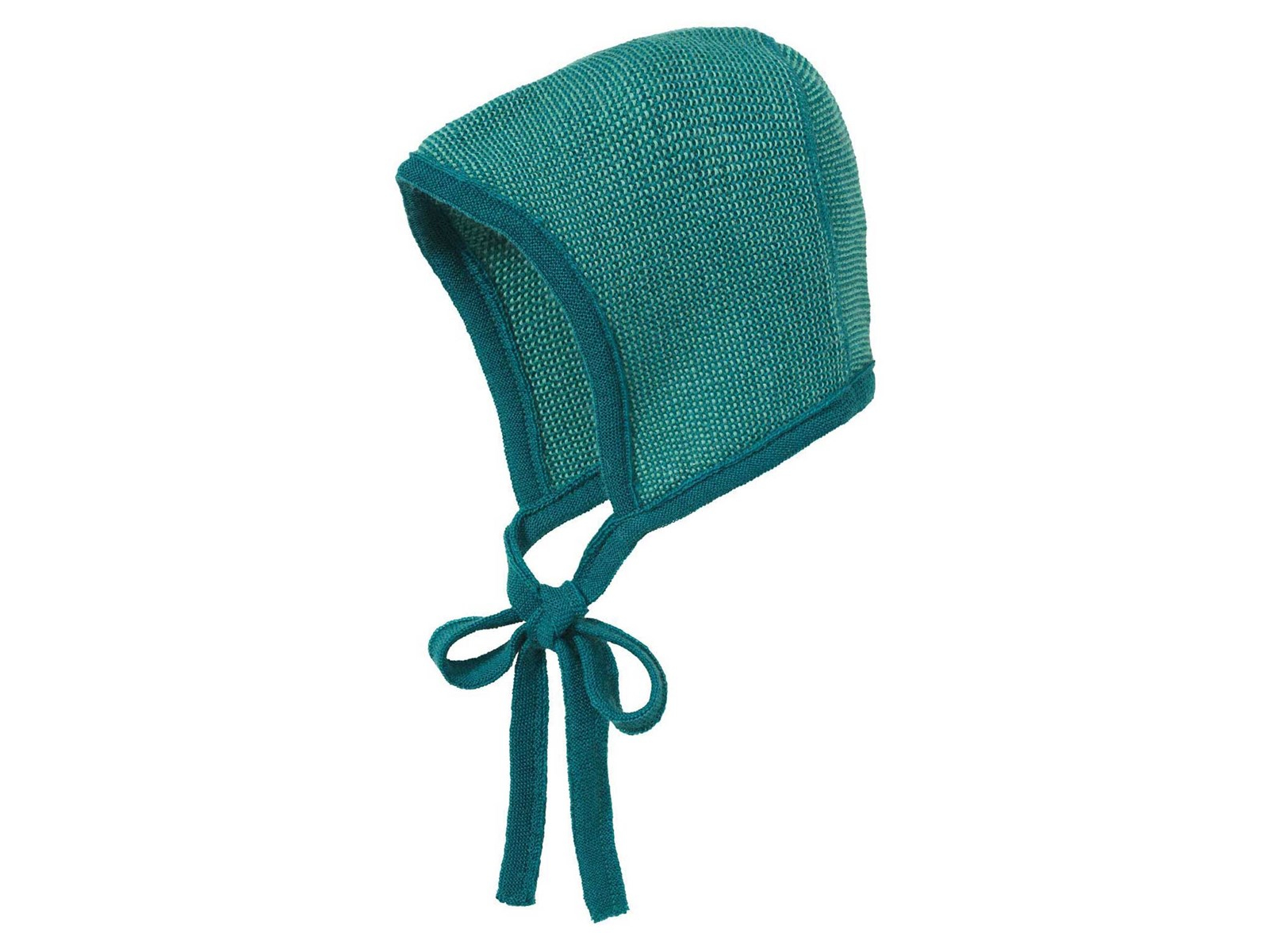 Disana Baby Strickmütze Bio-Merinowolle pacific-mint Gr.0 (ca. 36-40 cm für 0-3 Mon.)