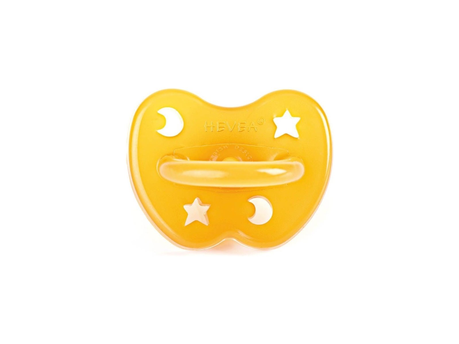 Schnuller classic kiefergerecht Stern &amp; Mond 0-3 Monate, Naturkautschuk
