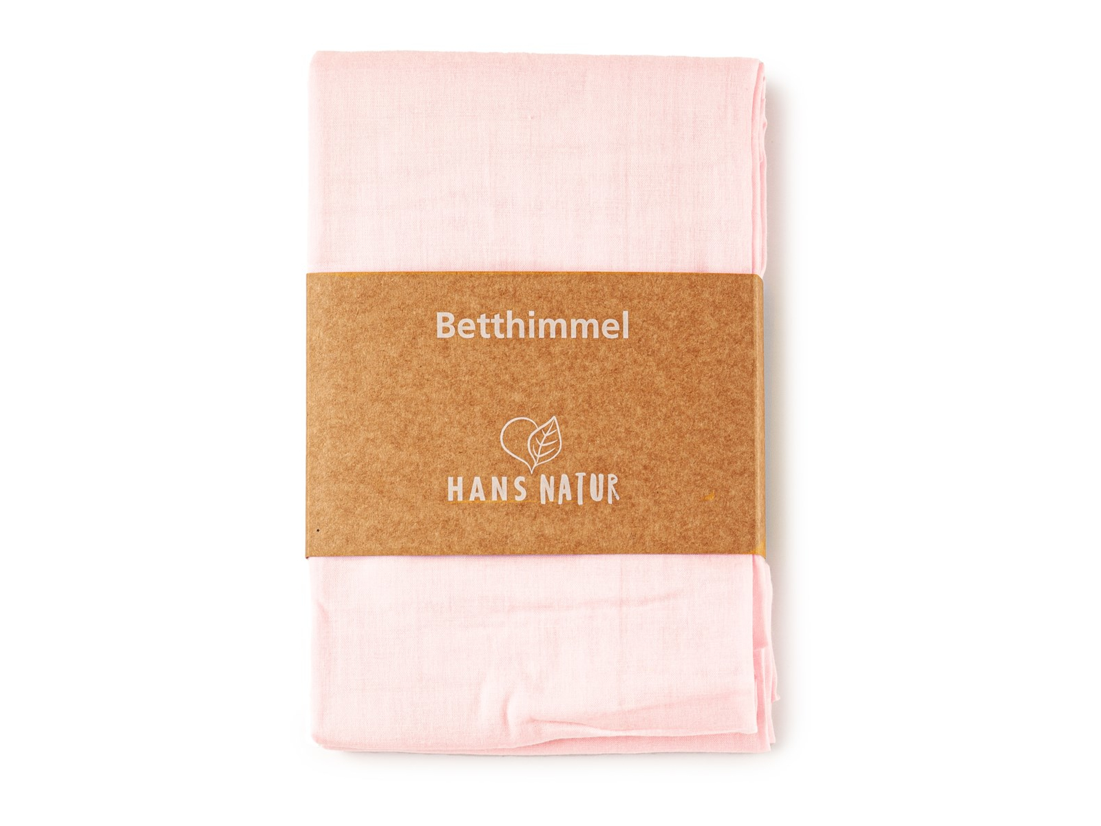 Betthimmel Baldachin Bio-Baumwolle altrosa 115 x 300 cm