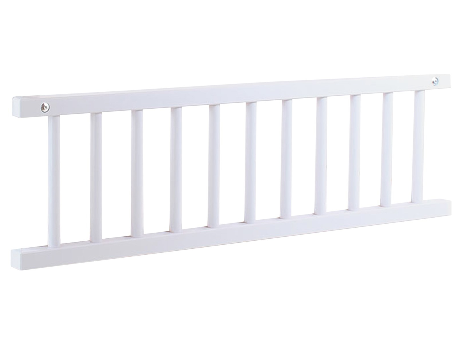 Babybay Verschlußgitter Maxi, Buche massiv, weiß lackiert einfache Montage