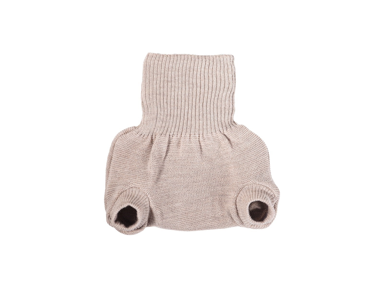 Wollwindelhose doppellagig savanne 74/80