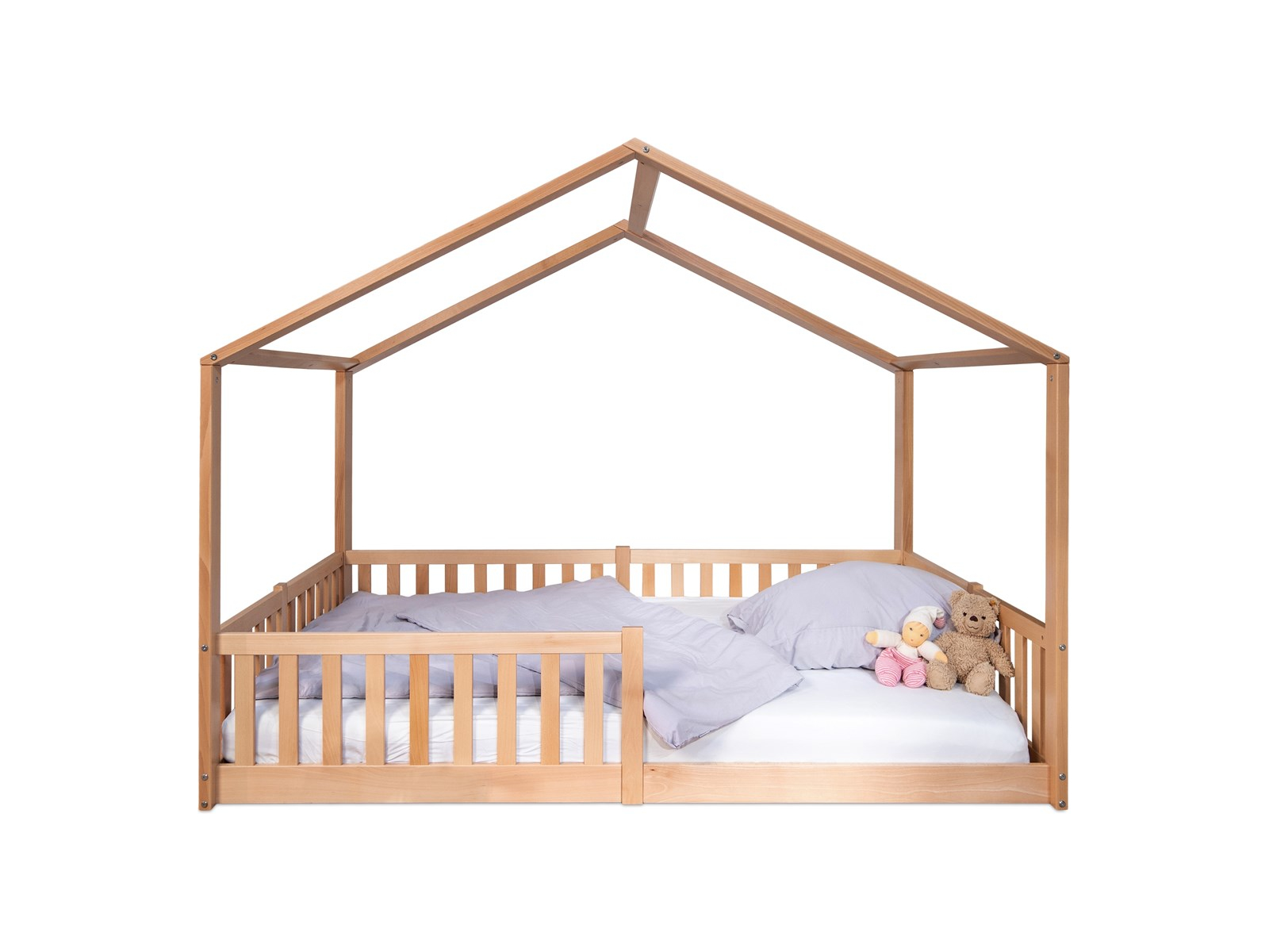 Hausbett Enno 120 x 200 cm, natur