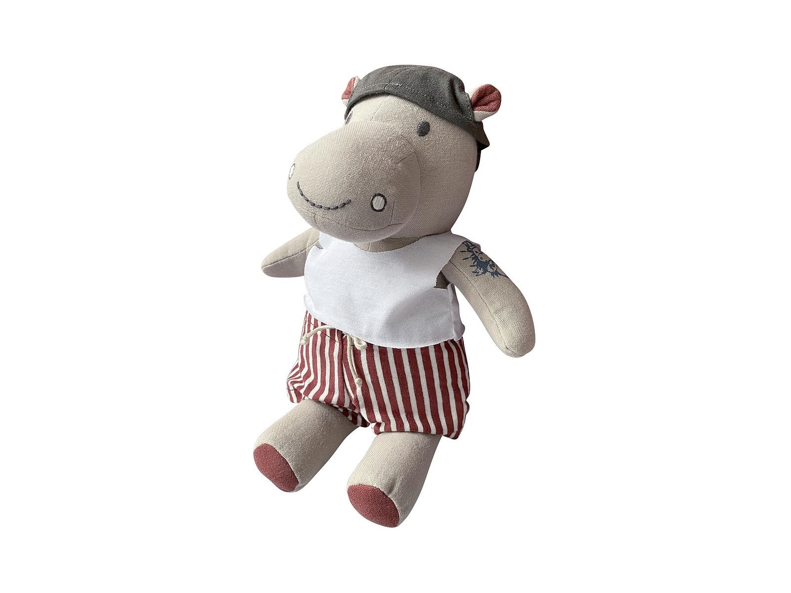 Spieluhr Hippo 30 x 20 x 12 cm