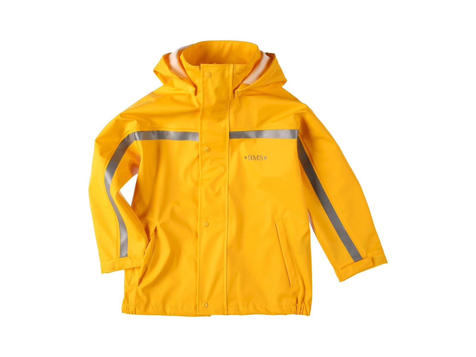 BMS Kinder Buddeljacke und Regenjacke Räuberwald SoftSkin gelb Gr.92
