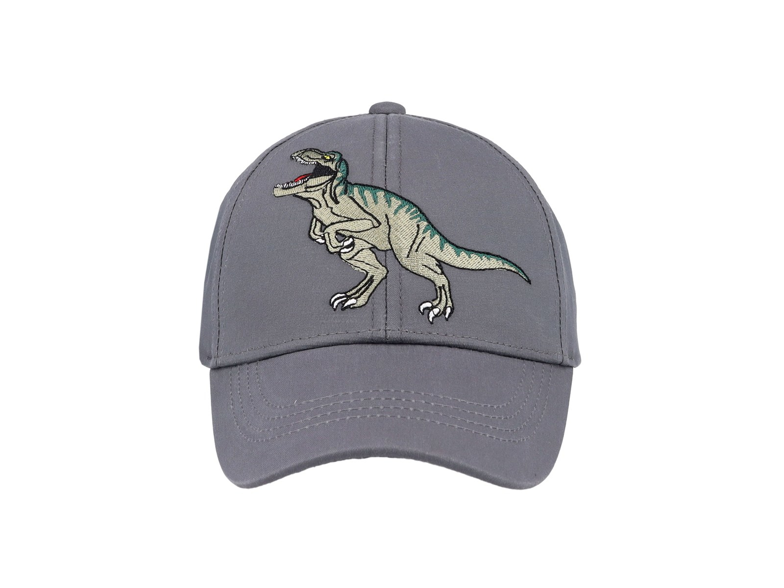 KIDS BOY-Cap Dino, grau-blau Gr. 49/51