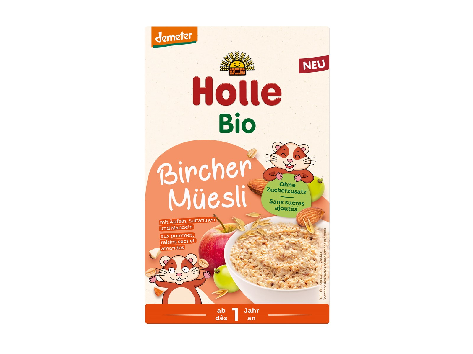 Holle Bio-Vollkorn Birchermüsli 200g