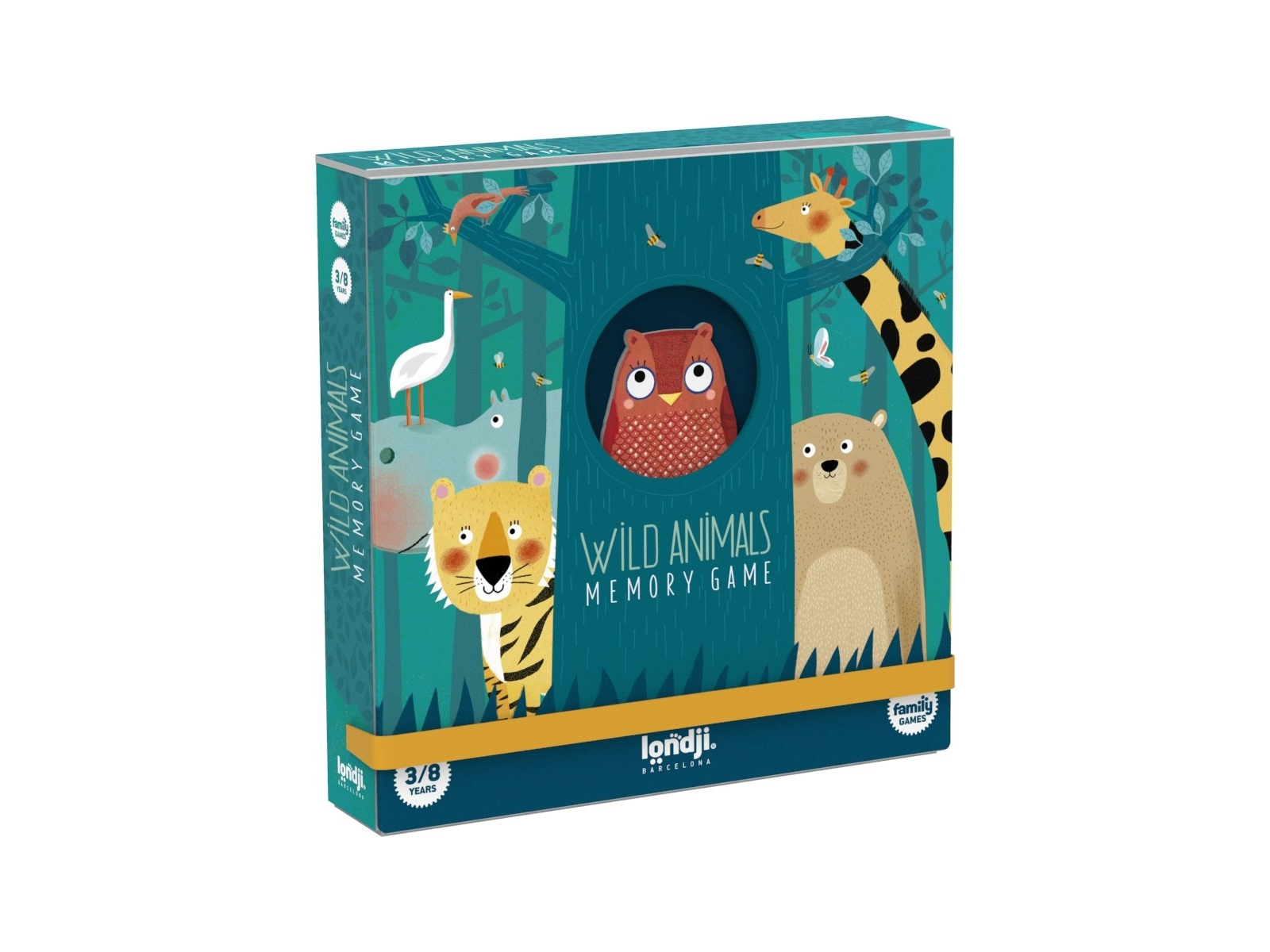 Wild Animals Memo 32 Teile