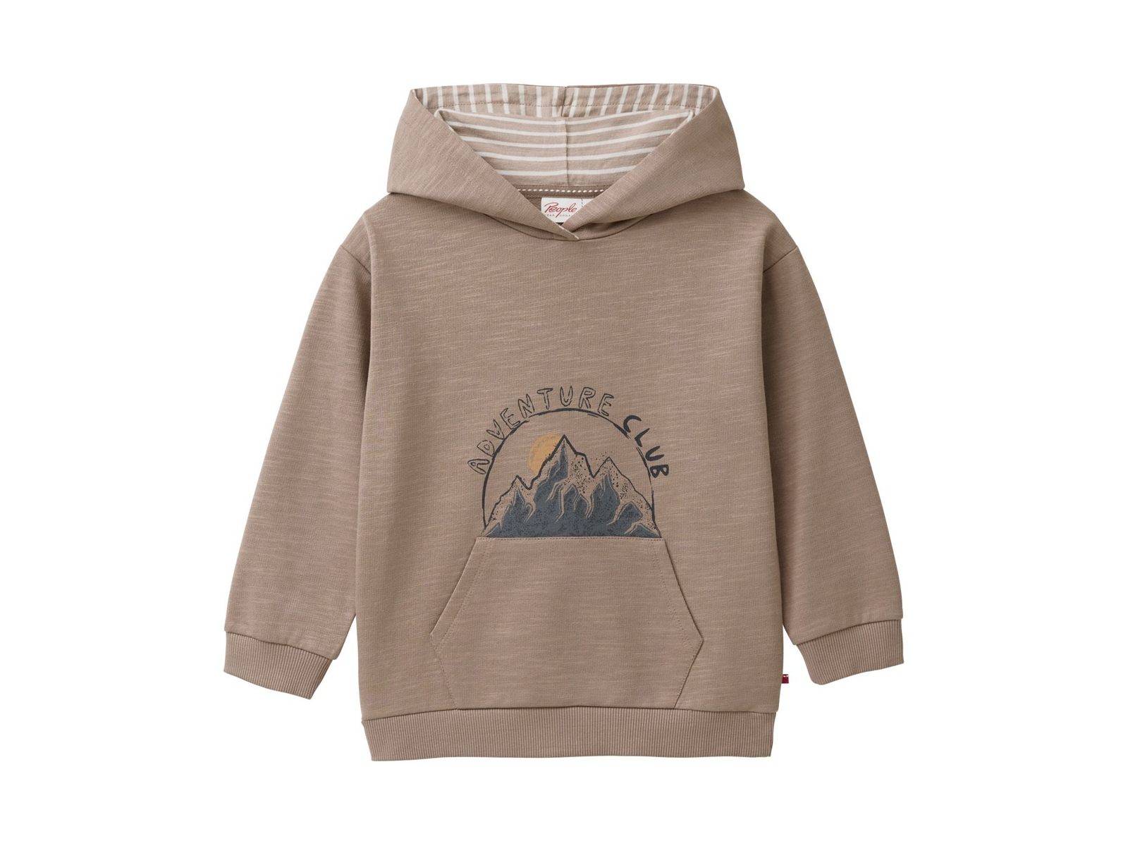 People Wear Organic Sweat-Hoodie tabak 98/104