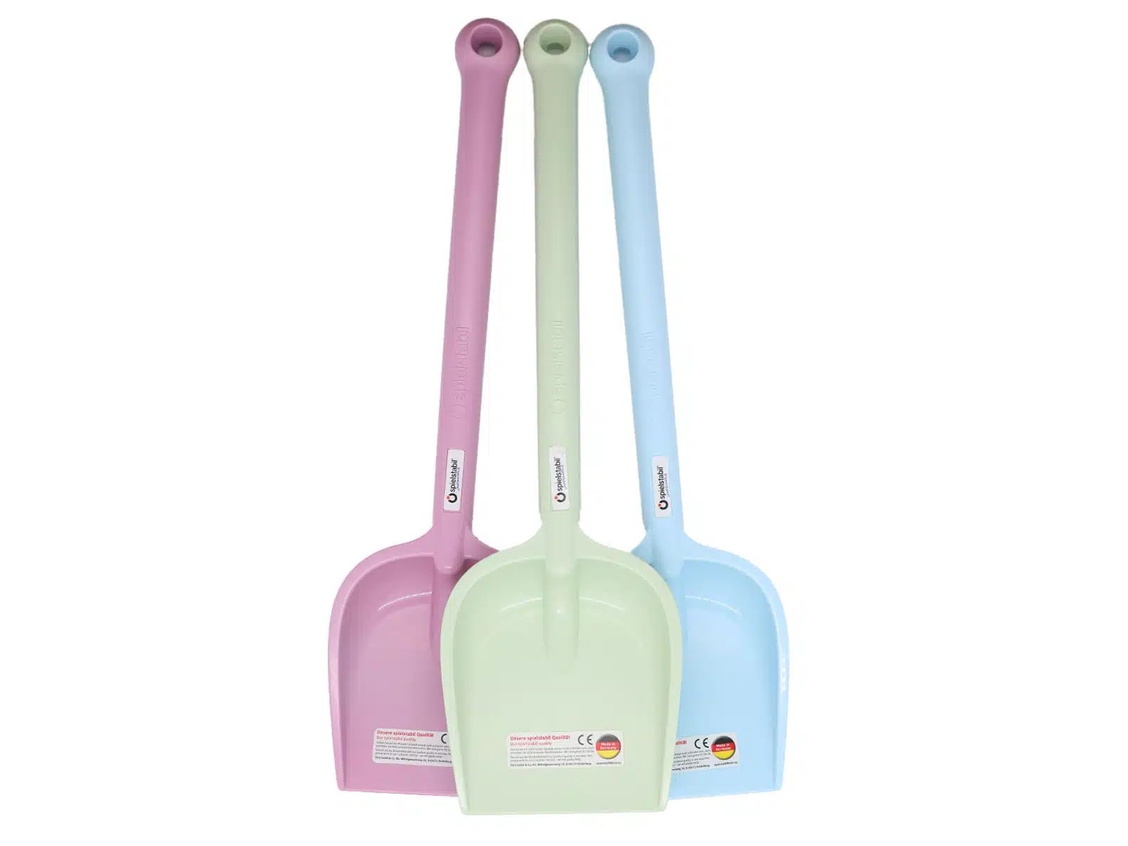 Spielstabil Kurzspaten pastell 1 Stück 11,5 x 39,5 x 3 cm