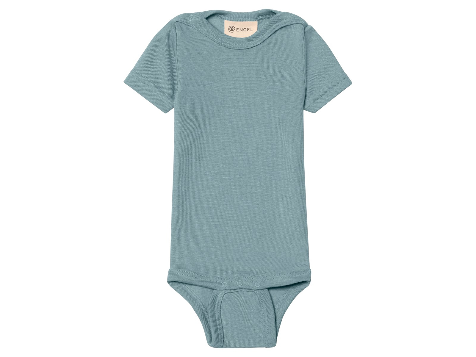 Engel Natur Baby Body kurzarm bergblau Gr. 86/92