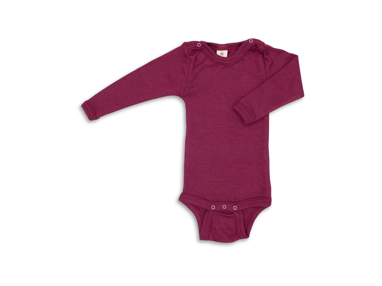 Engel Natur Baby Body langarm orchidee Gr.86/92
