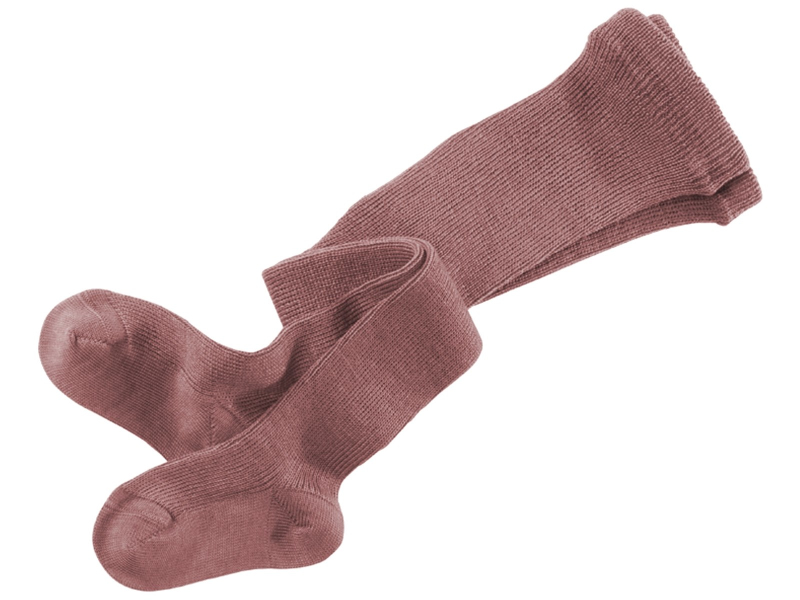 Baby Strumpfhose Bio-Schurwolle altrosa Gr.02