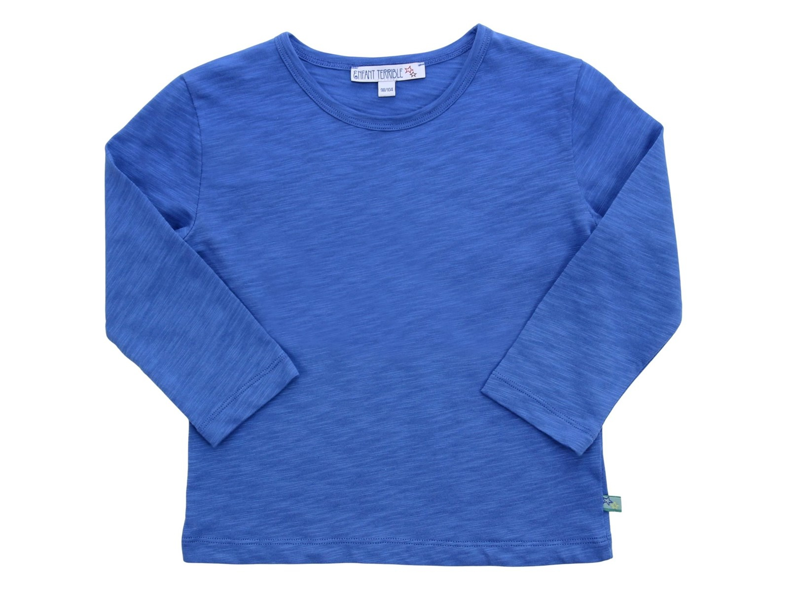 Uni Langarmshirt sky blue Gr. 122/128