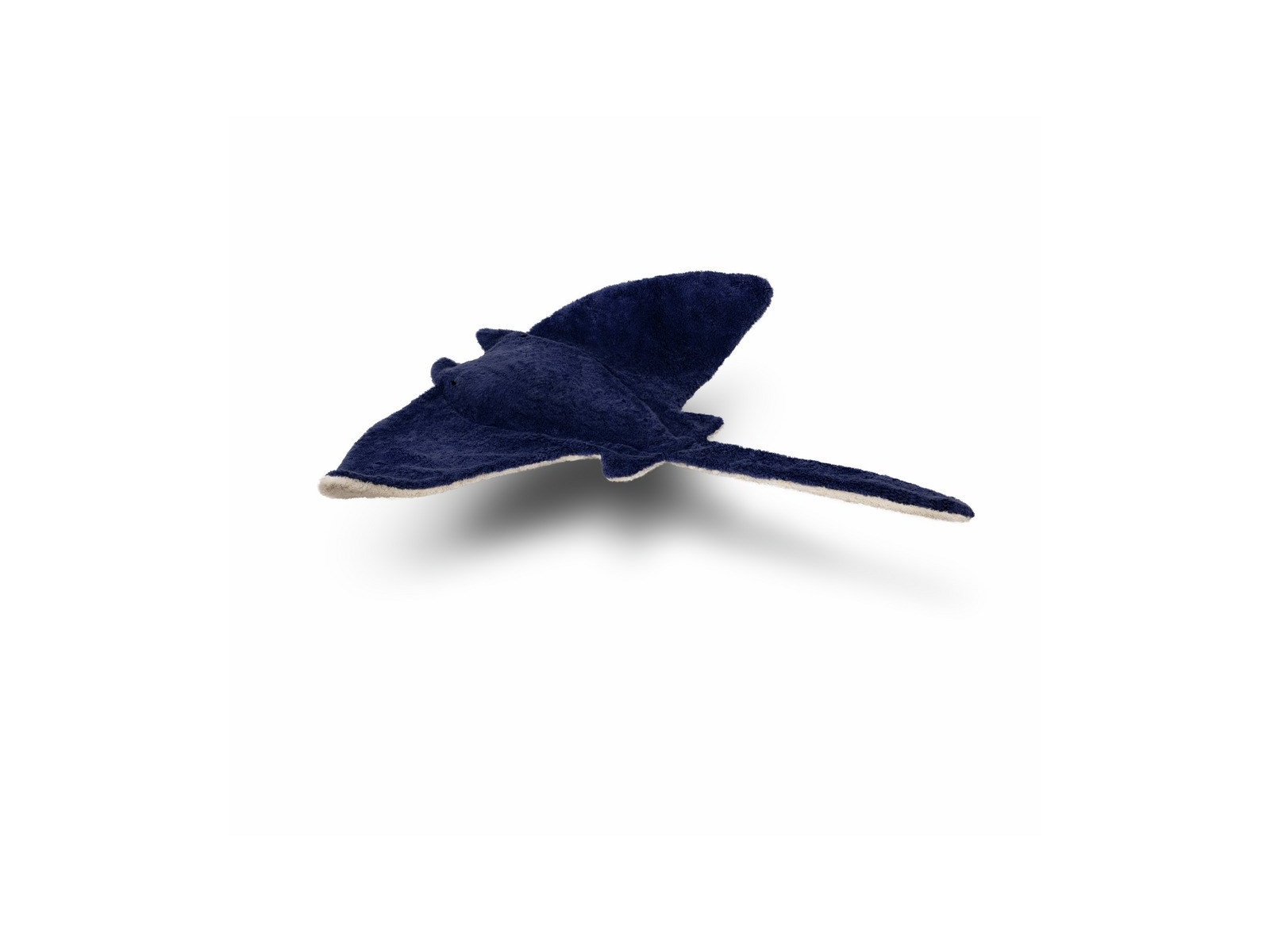 Kuscheltier Manta blau 72 x 6 x 72 cm (groß)