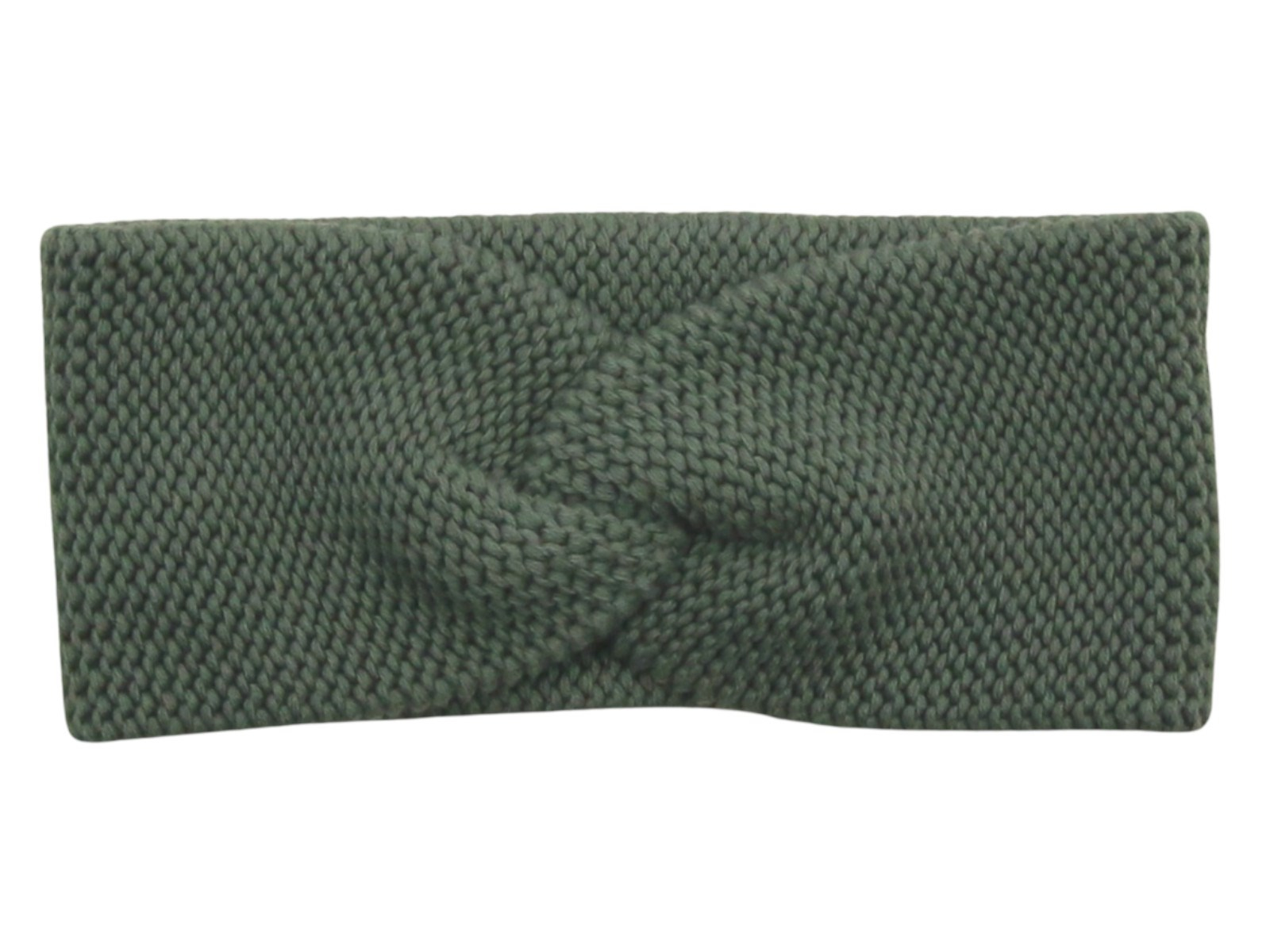 Kinder Stirnband Strick Bio-Baumwolle sage 50/52