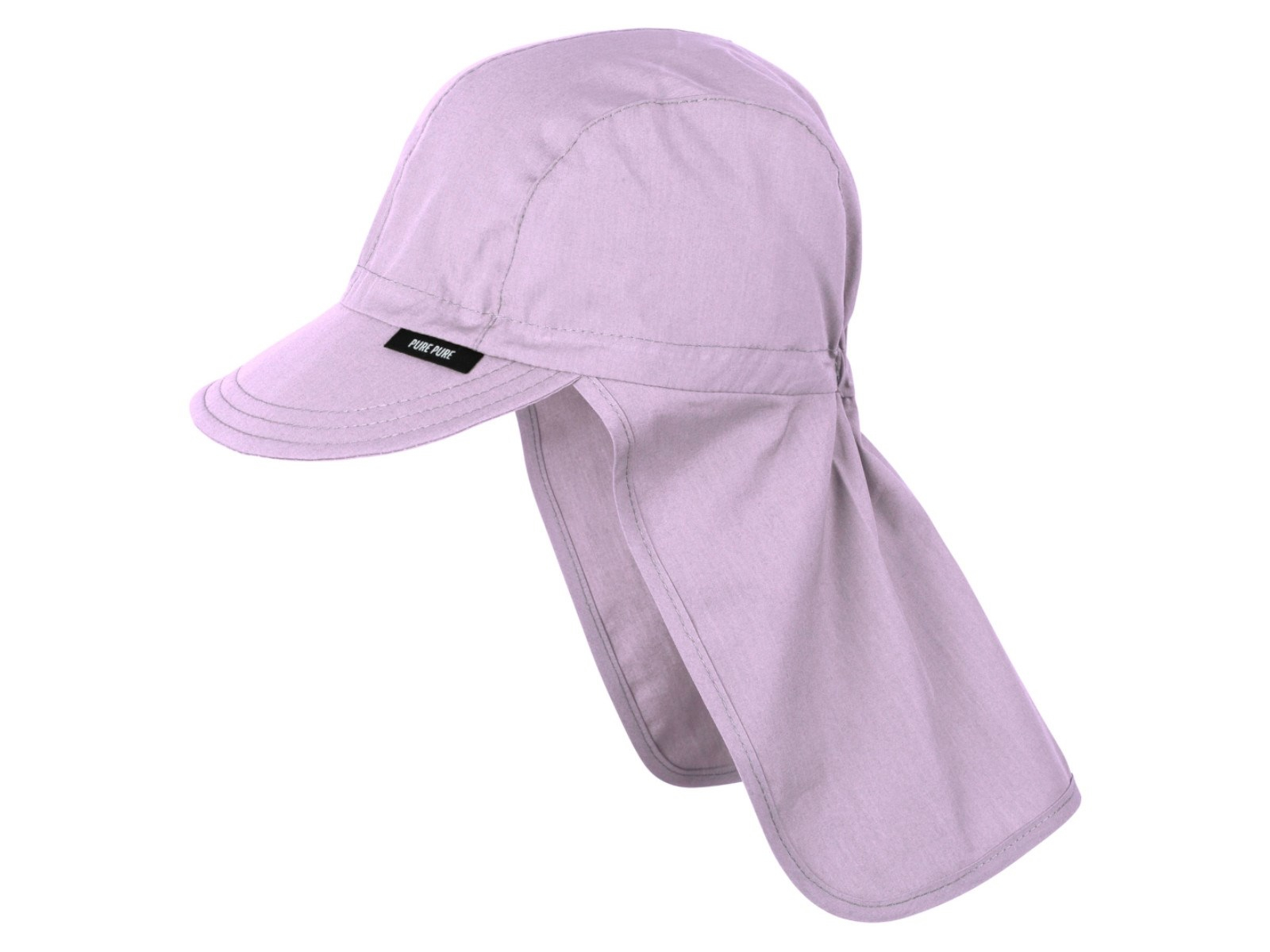 PURE PURE by Bauer Baby und Kinder Sonnenschutz Mütze UV 25 lavender Gr. 51