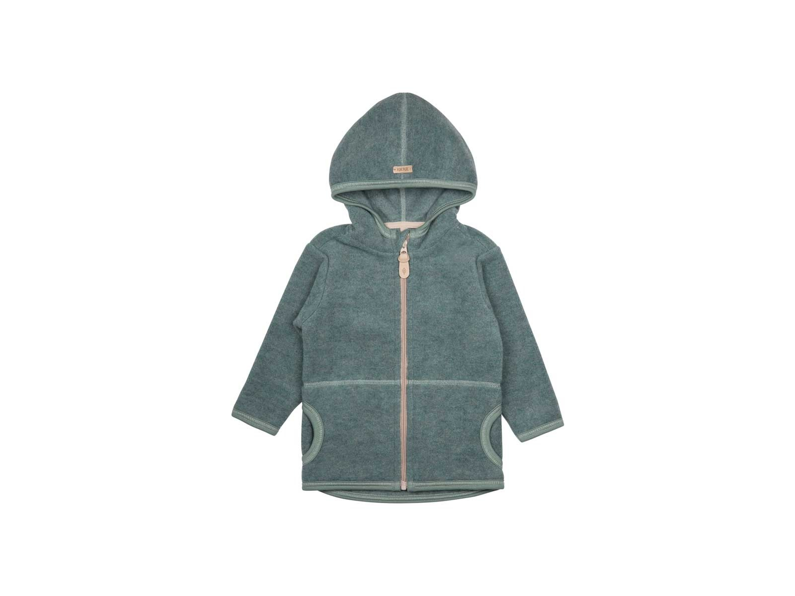 PURE PURE by Bauer Kinder Kapuzenjacke Fleece salbei Gr.122/128
