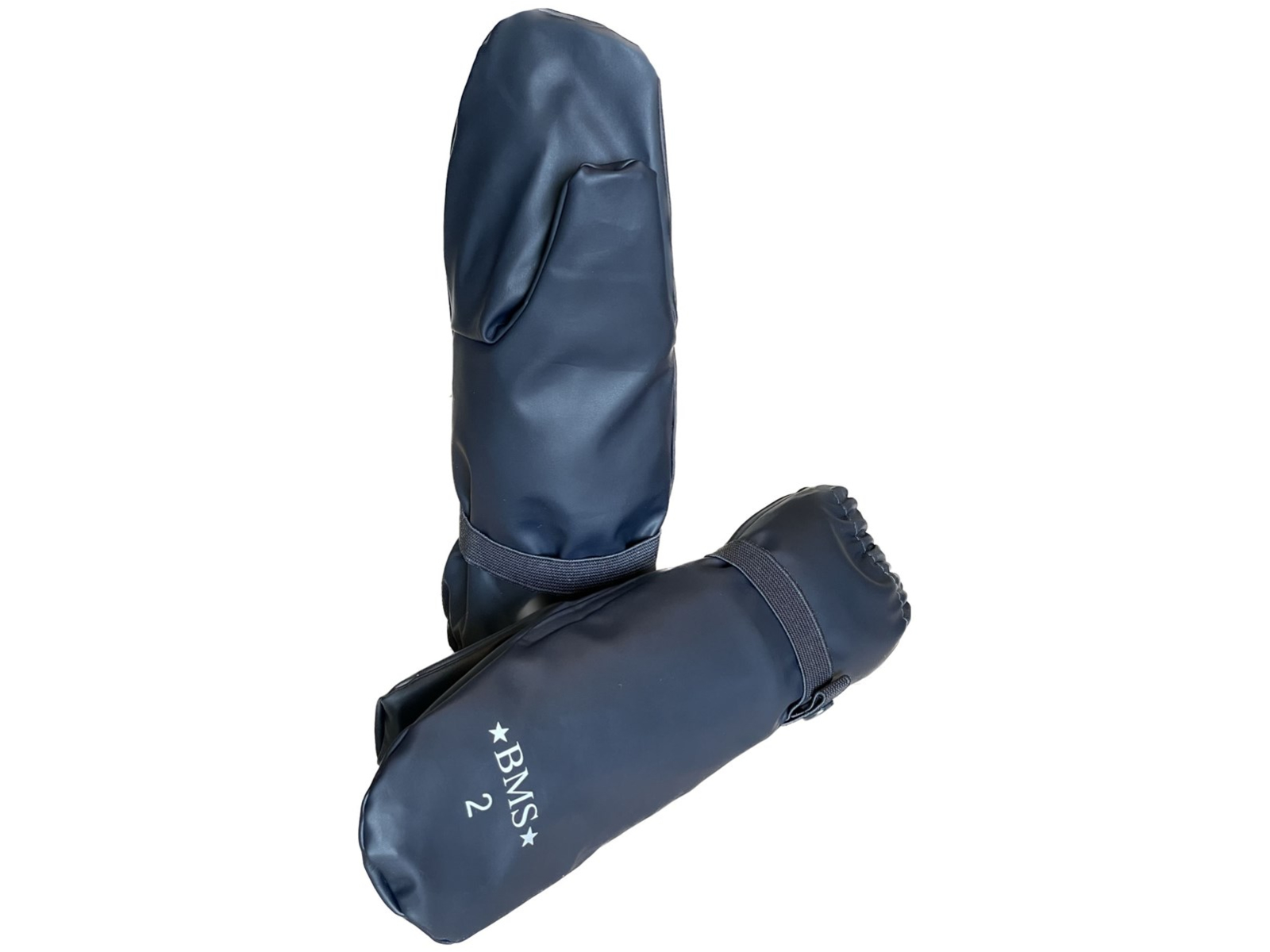 BMS Buddelhandschuhe gefüttert SoftSkin blau Gr.2 (2 bis 5 Jahre) mit langem Schaft