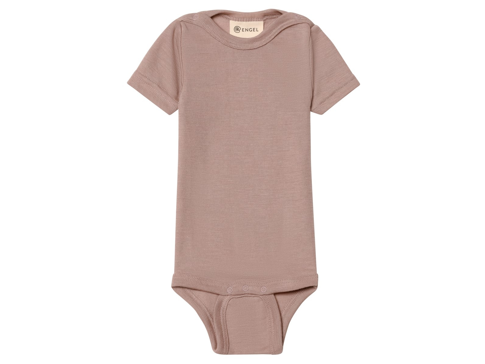 Engel Natur Baby Body kurzarm dustyrose Gr. 74/80