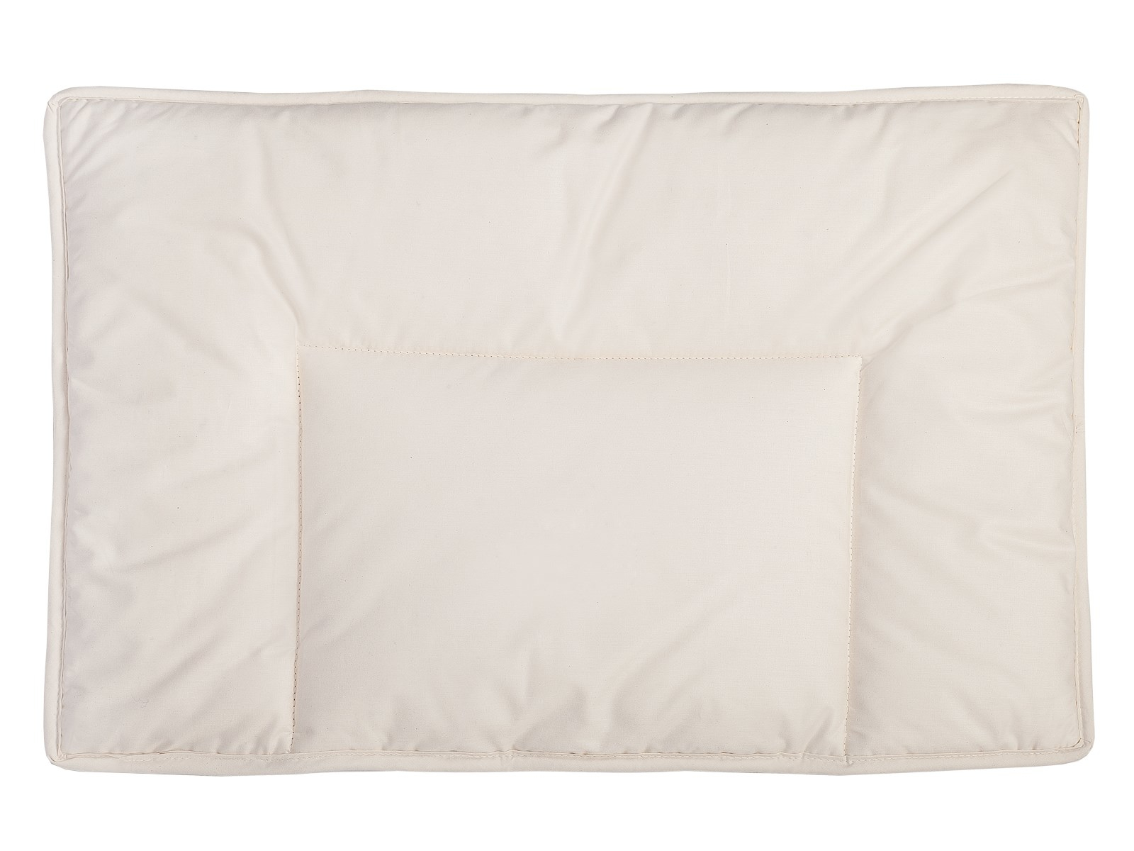 Flachkissen für Babys und Kleinkinder Baumwolle (kbA) 40 x 60 x 5 cm, 250 g, Perkal-Inlett