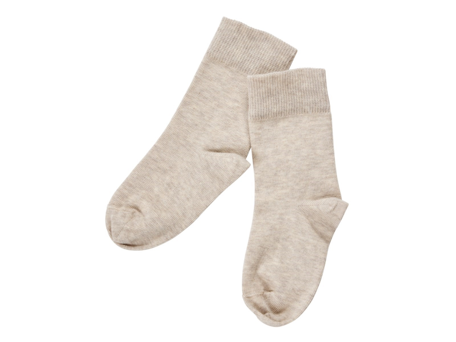 Kinder Socken beige-melange Gr.5-6