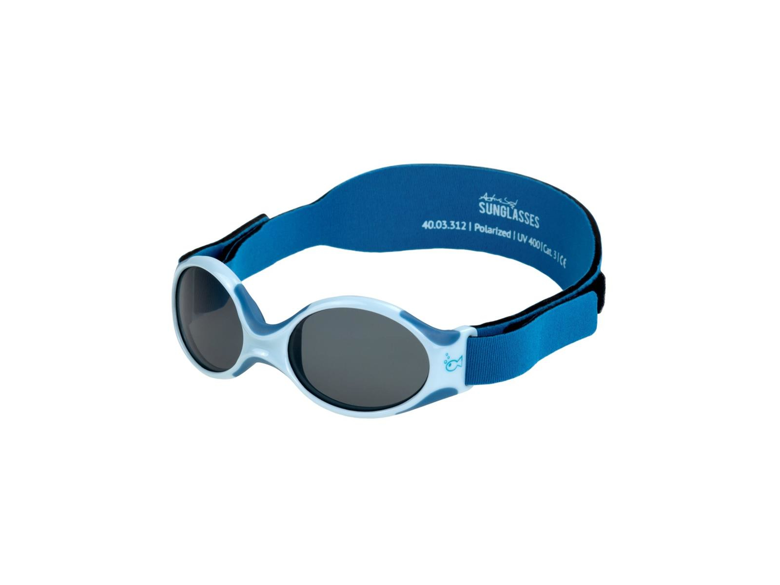 Baby Sonnenbrille Explorer polarisierend, UV 400, Fish Gr. 1 (0-18 Monate)