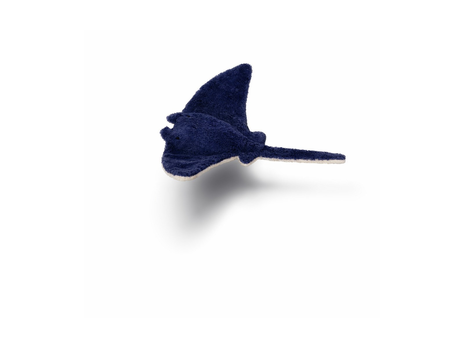 Kuscheltier Manta blau 40 x 4 x 39 cm (klein)