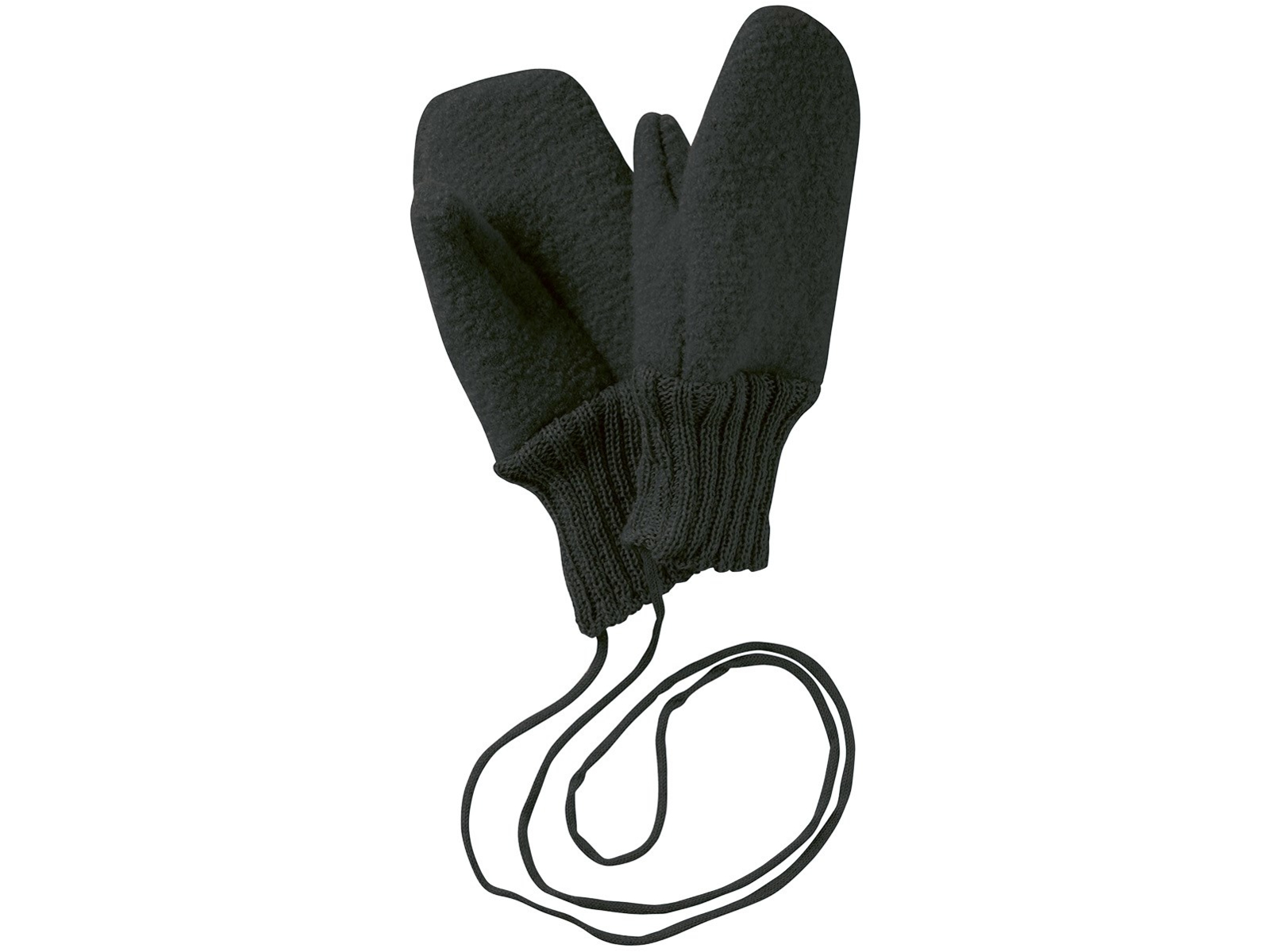 Disana Kinder Handschuhe Bio-Merinowolle Walk anthrazit Gr.2 (2-3 Jahre)