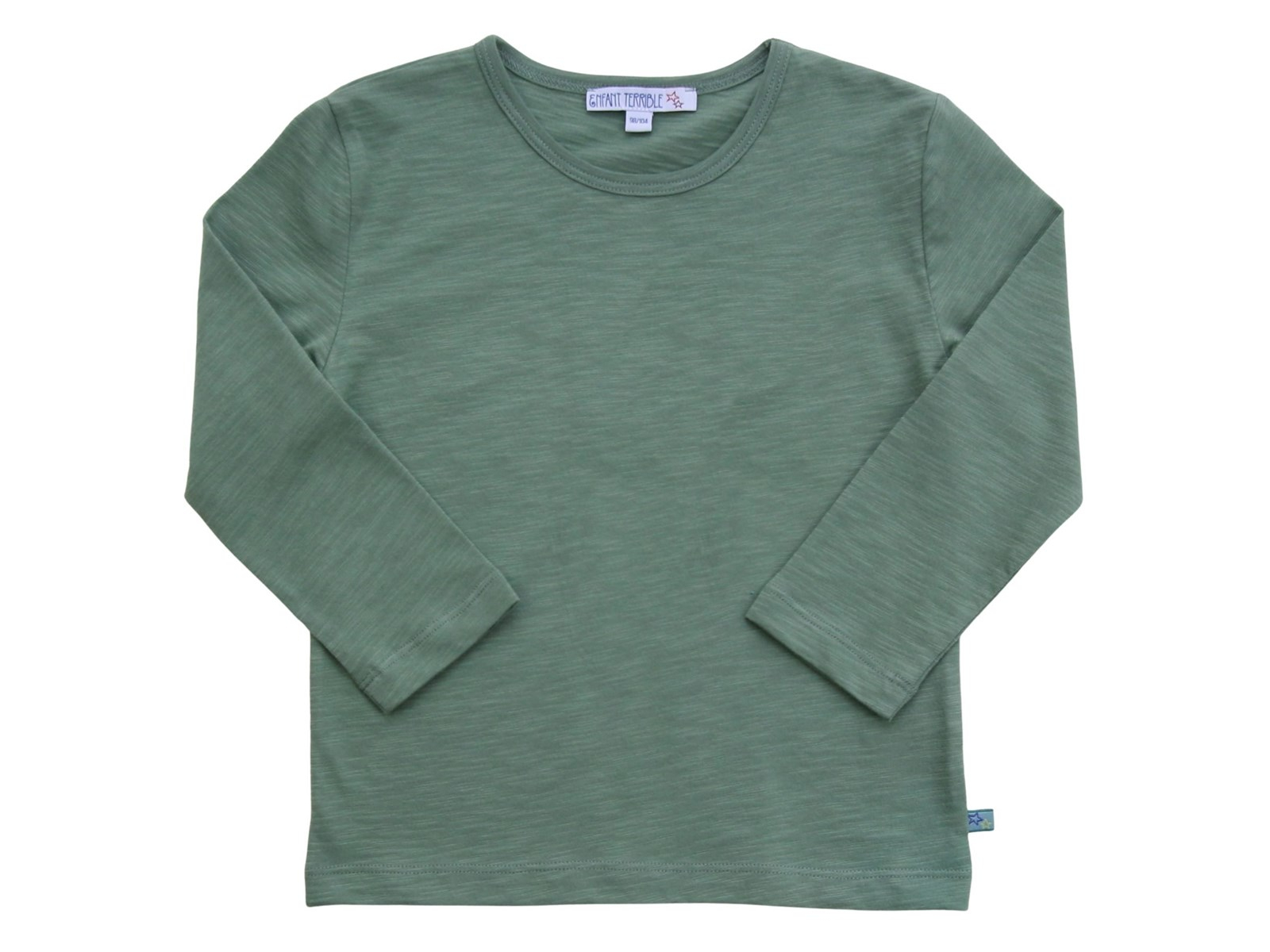 Uni Langarmshirt green Gr. 110/116
