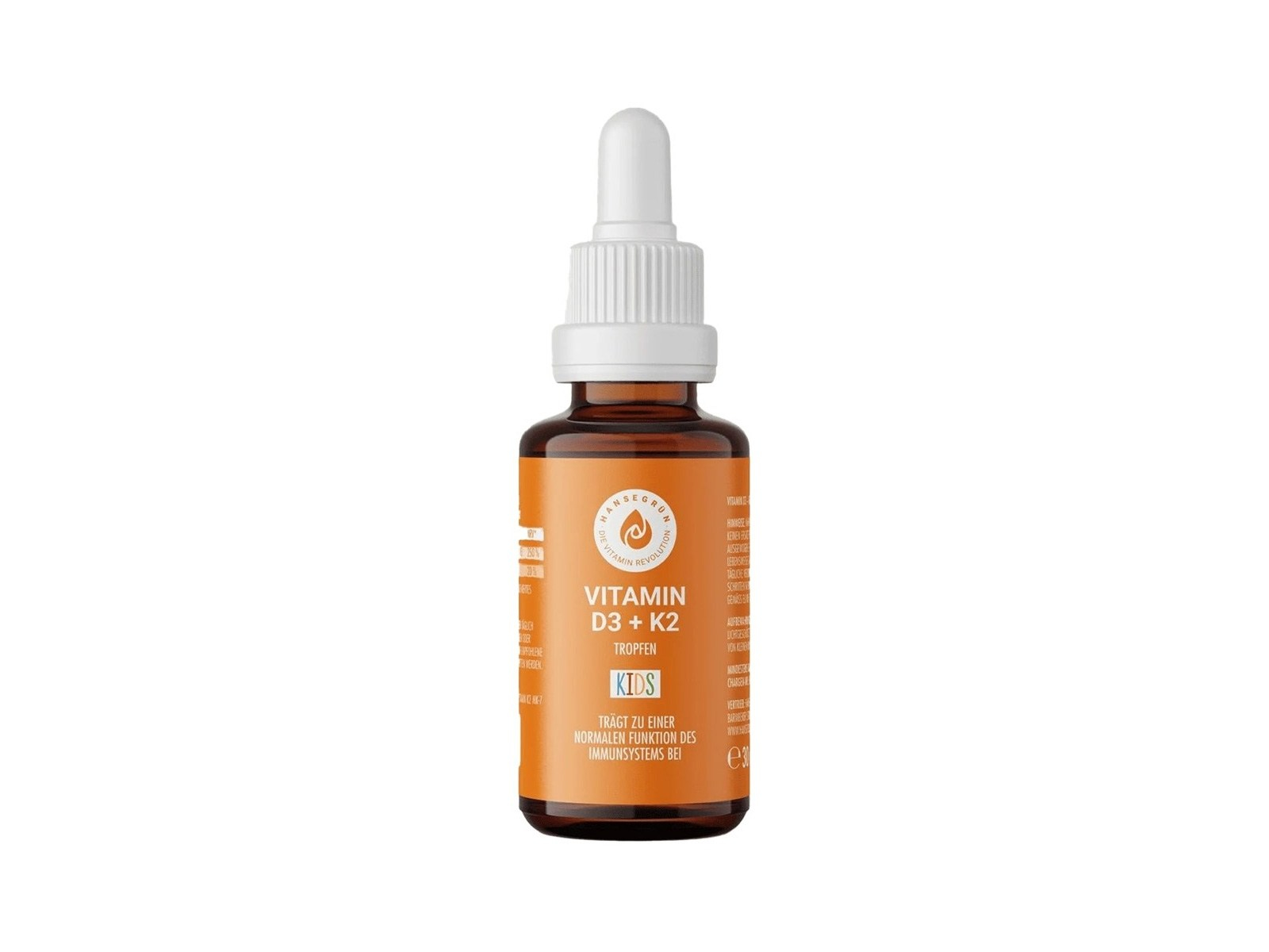 Vitamintropfen D3 K2 Kids "Immunsystem & starke Knochen"