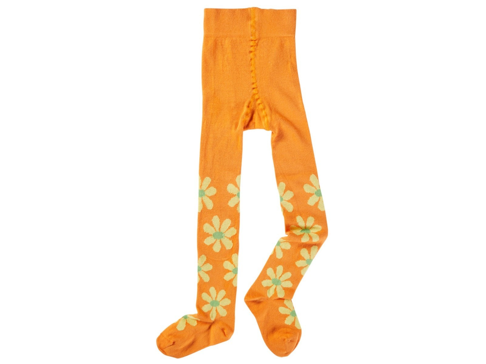 Feine Kinder Strumpfhose Baumwolle (kbA) mandarine Gr.3-4
