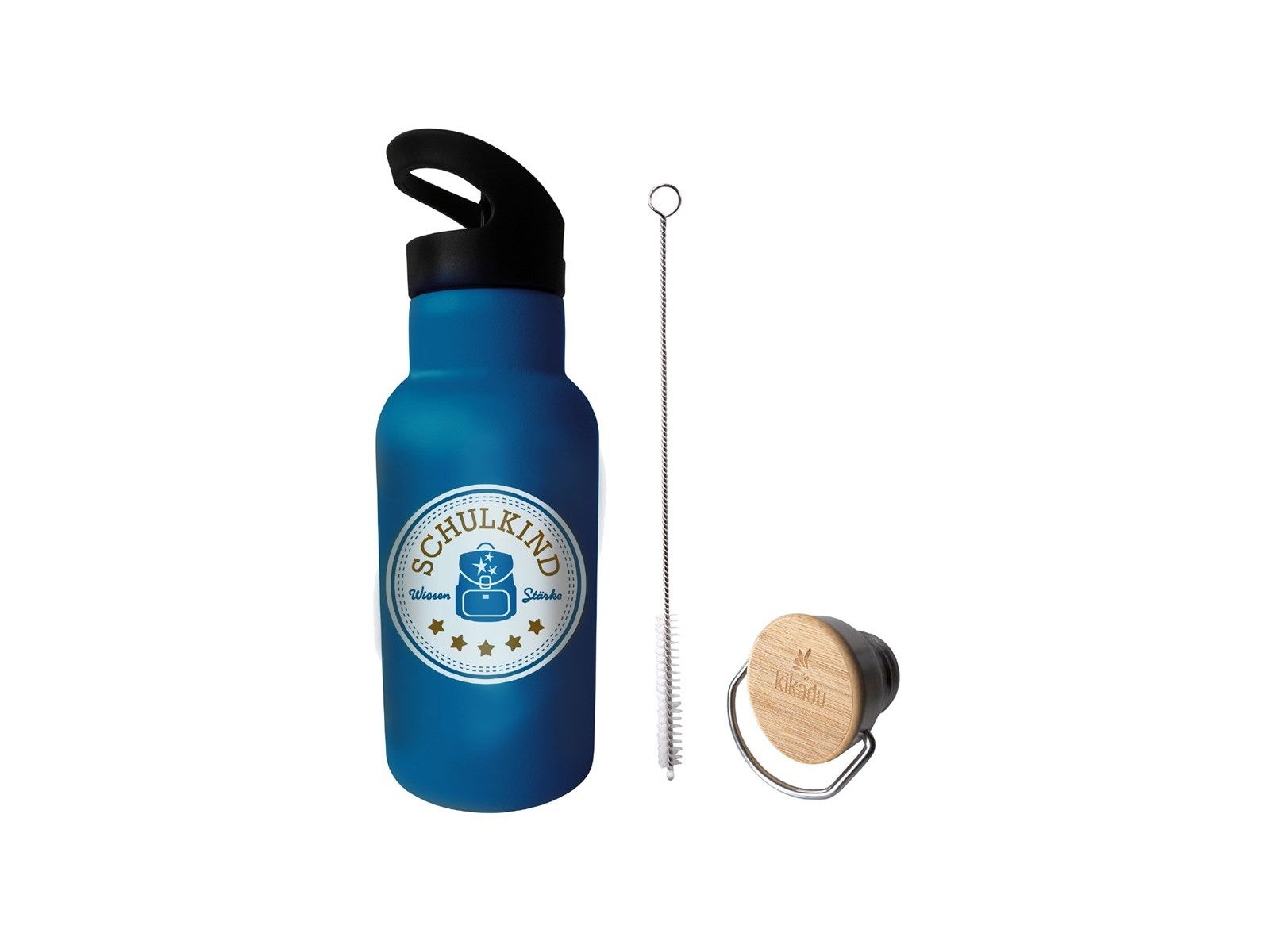Trinkflasche Schulkind Petrol 20 x 7 cm, 350 ml