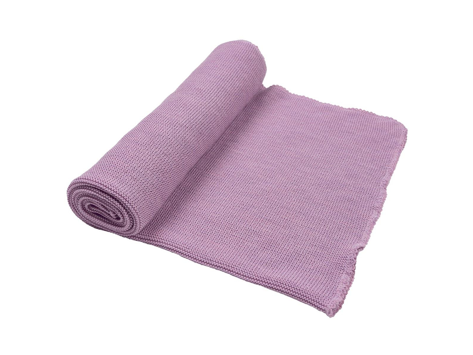 Wickeldecke Schurwolle (kbT) lilac ca. 80 x 90 cm