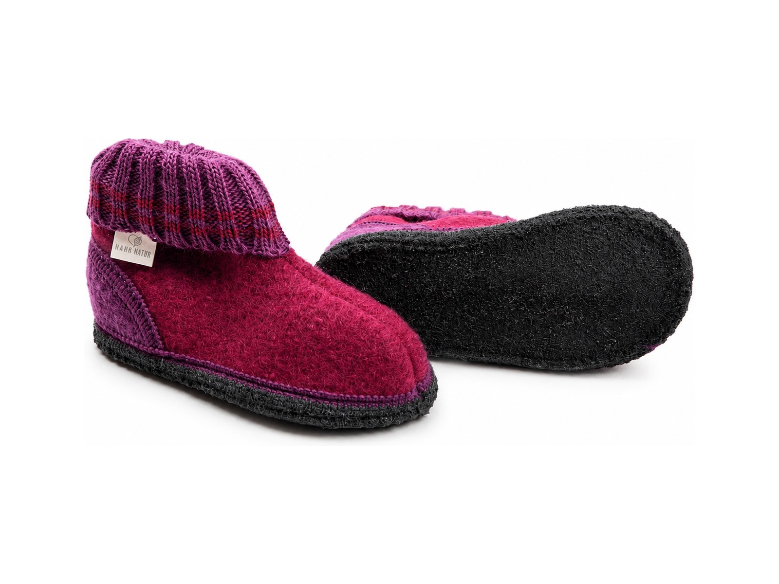 Kinder Hausschuhe Hüttenschuhe fuchsia Gr.24